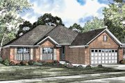 Colonial Style House Plan - 3 Beds 2 Baths 1679 Sq/Ft Plan #17-3081 