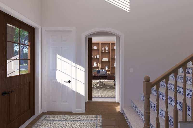 Dream House Plan - Interior - Entry 1 for European House Plan #1060-278 - 3 bed, 2.5 bath