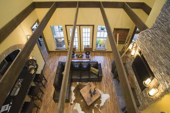 Interior - Family Room 2 for Traditional House Plan #17-2779 - 4 bed, 2.5 bath