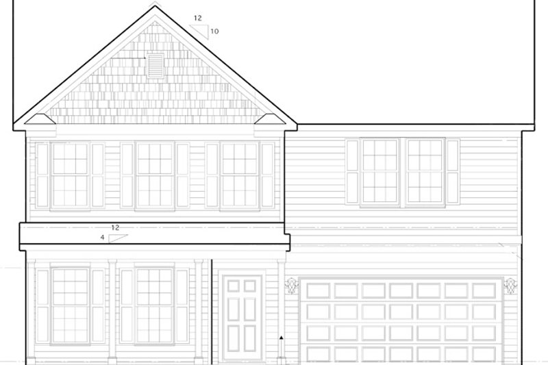 Dream House Plan - Exterior - Front Elevation 3 for Traditional House Plan #1053-50 - 3 bed, 2.5 bath