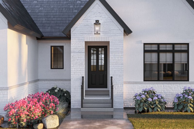 Architectural House Design - Exterior - Covered Porch for Cottage House Plan #455-815 - 3 bed, 2.5 bath