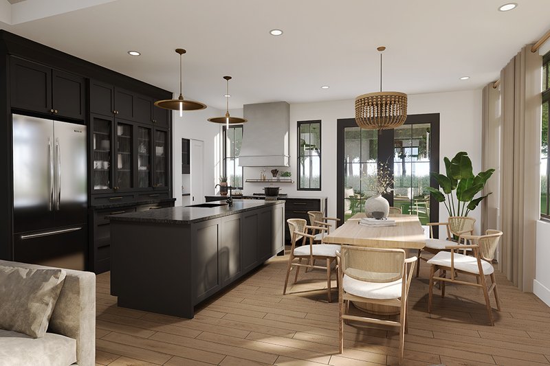 Dream House Plan - Interior - Dining Room for Modern House Plan #23-2394 - 3 bed, 2 bath