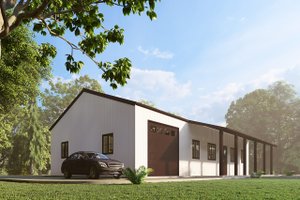 Exterior - Other Elevation 1 for Barndominium House Plan #1107-10 - 4 bed, 2 bath