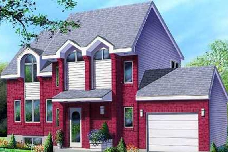 Home Plan - European Exterior - Front Elevation Plan #25-4258