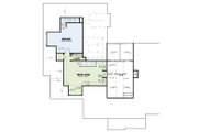 European Style House Plan - 4 Beds 4 Baths 3354 Sq/Ft Plan #17-412 