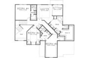 European Style House Plan - 4 Beds 3.5 Baths 2816 Sq/Ft Plan #6-221 