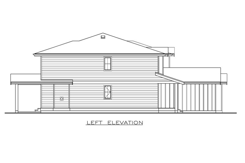House Design - Exterior - Other Elevation for Farmhouse House Plan #1100-182 - 6 bed, 5 bath