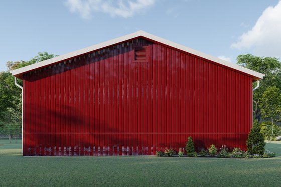 Exterior - Other Elevation 5 for Barndominium House Plan #1092-22 - 2 bed, 1 bath