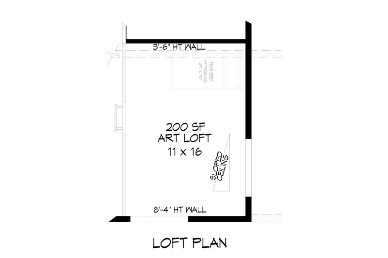 Home Plan - Floor Plan - Upper Floor 1 for Southern House Plan #932-789 - 4 bed, 2 bath