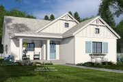 Farmhouse Style House Plan - 3 Beds 2.5 Baths 1621 Sq/Ft Plan #51-1386 