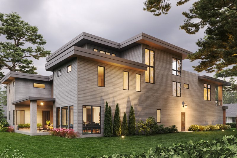 Dream House Plan - Exterior - Other Elevation for Contemporary House Plan #1066-256 - 7 bed, 6.5 bath