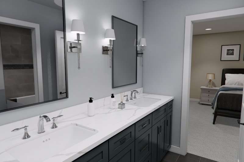 Architectural House Design - Interior - Bathroom for Bungalow House Plan #51-1364 - 4 bed, 3.5 bath