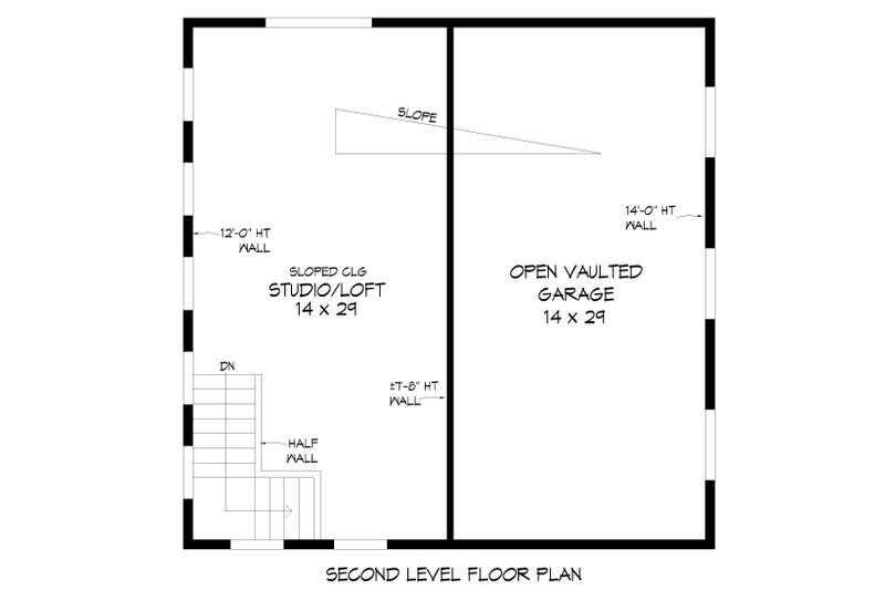 Dream House Plan - Floor Plan - Upper Floor for Contemporary House Plan #932-959, 0 bath
