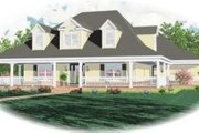 Traditional Style House Plan - 4 Beds 3.5 Baths 3743 Sq/Ft Plan #81-1492 