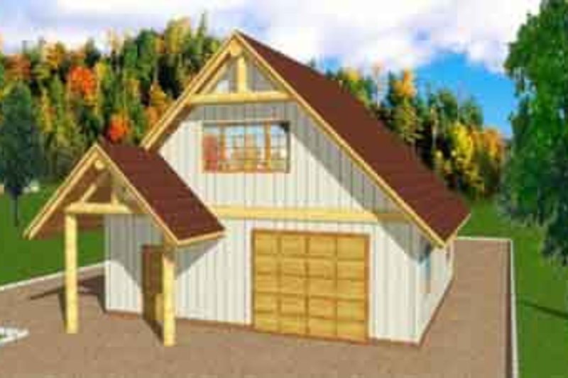Dream House Plan - Traditional Exterior - Front Elevation Plan #117-257