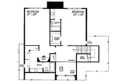 Contemporary Style House Plan - 3 Beds 2 Baths 5400 Sq/Ft Plan #72-788 Floor 