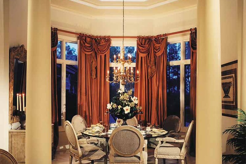 Home Plan - Interior - Dining Room for Mediterranean House Plan #930-100 - 3 bed, 3.5 bath