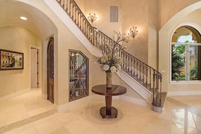 Dream House Plan - Interior - Entry for Mediterranean House Plan #930-413 - 4 bed, 4.5 bath