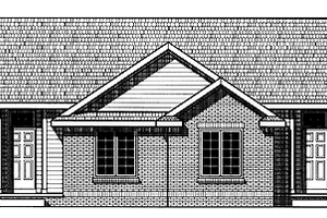Ranch Exterior - Front Elevation Plan #20-2240