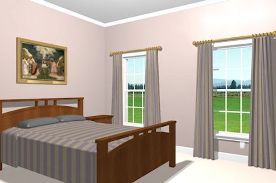 Photo 5 for Ranch House Plan #56-141 - 3 bed, 2 bath