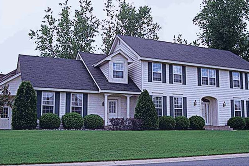 Home Plan - Classical Exterior - Front Elevation Plan #51-719