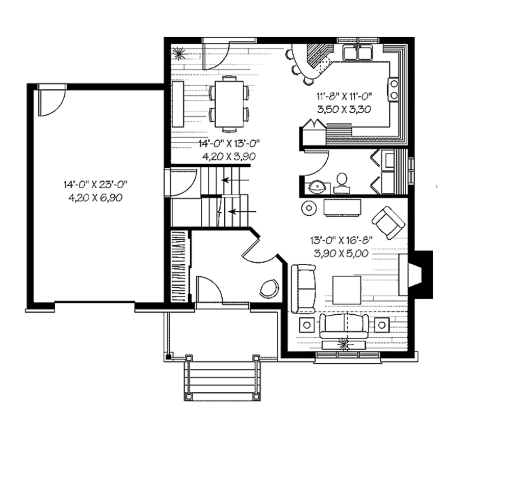 Country Style House Plan 3 Beds 1 5 Baths 1675 Sq Ft Plan 23 2444 Builderhouseplans Com Country Style House Plan 3 Beds 1 5 Baths 1675 Sq Ft Plan 23 2444 Builderhouseplans Com