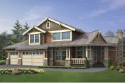 Craftsman Style House Plan - 5 Beds 3.5 Baths 4375 Sq/Ft Plan #132-392 