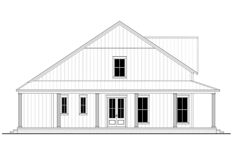 Architectural House Design - Exterior - Other Elevation for Country House Plan #430-339 - 4 bed, 3 bath