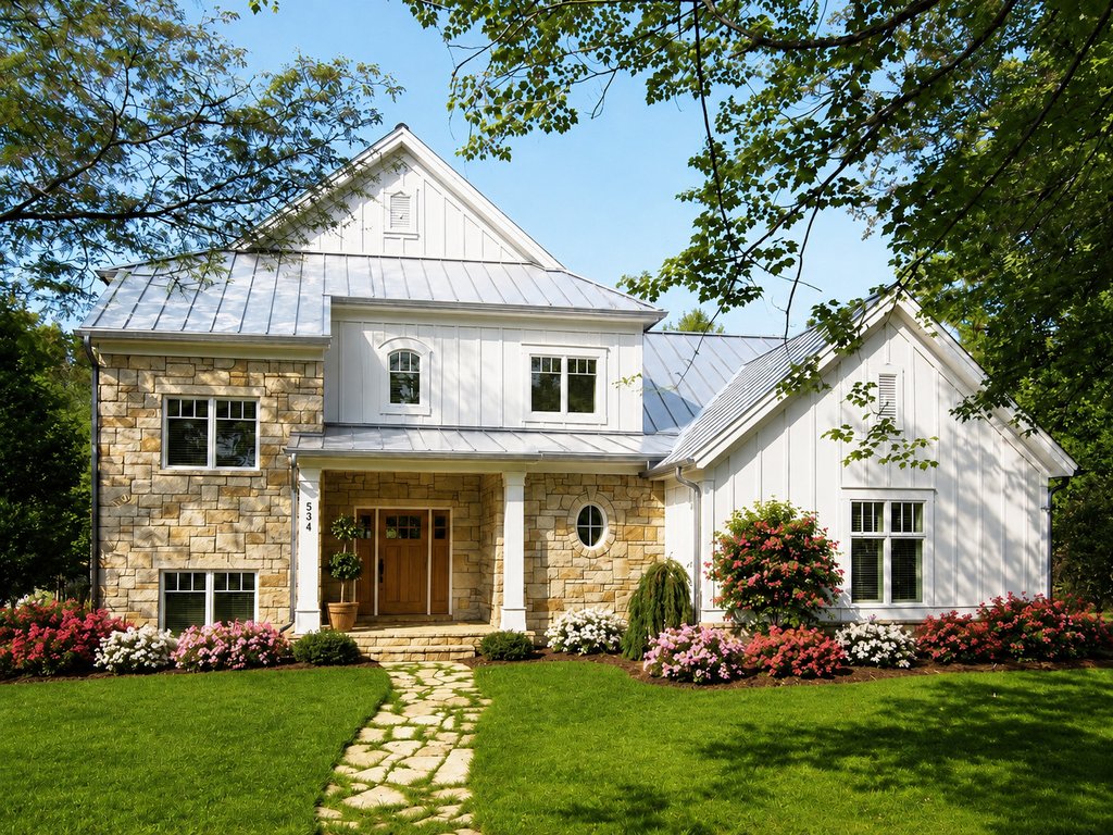 Exterior - Front Elevation 3 for Farmhouse House Plan #928-425 - 3 bed, 2.5 bath