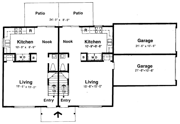 Floor Plan - Main Floor Plan #303-128