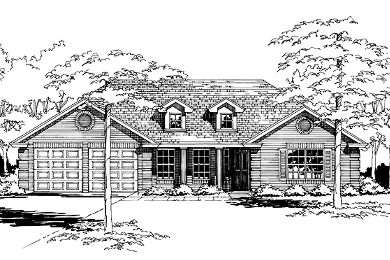 Dream House Plan - European Exterior - Front Elevation Plan #472-436