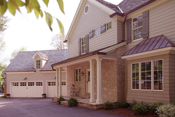 Exterior - Other Elevation for Country House Plan #57-628 - 4 bed, 3.5 bath
