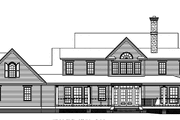 Country Style House Plan - 4 Beds 3.5 Baths 2772 Sq/Ft Plan #929-551 