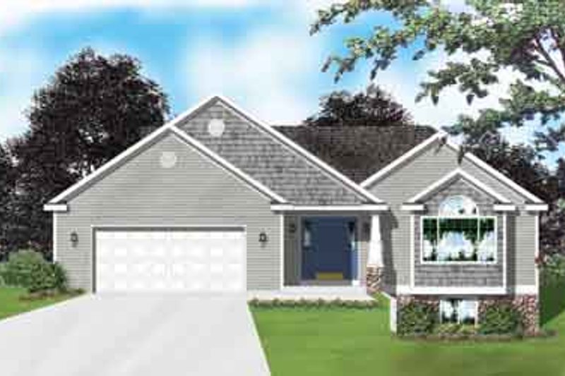 Traditional Style House Plan - 2 Beds 1 Baths 1118 Sq/Ft Plan #49-180