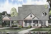 Colonial Style House Plan - 3 Beds 2 Baths 1966 Sq/Ft Plan #17-2870 