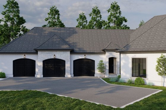 Exterior - Other Elevation 8 for European House Plan #923-69 - 4 bed, 4.5 bath