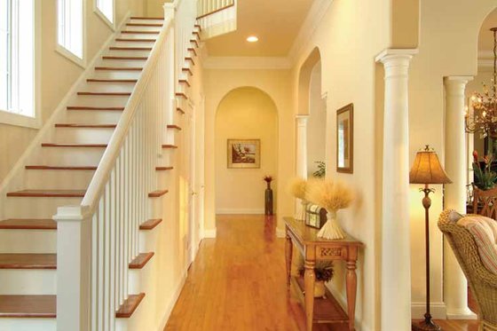 Interior - Entry for Country House Plan #930-140 - 3 bed, 2.5 bath