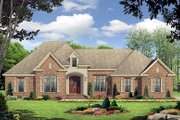 European Style House Plan - 3 Beds 2.5 Baths 2350 Sq/Ft Plan #21-223 