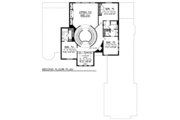 European Style House Plan - 4 Beds 3.5 Baths 3687 Sq/Ft Plan #70-925 
