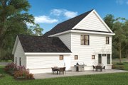 Traditional Style House Plan - 3 Beds 2.5 Baths 2132 Sq/Ft Plan #497-43 