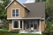 Traditional Style House Plan - 4 Beds 3 Baths 1815 Sq/Ft Plan #48-484 