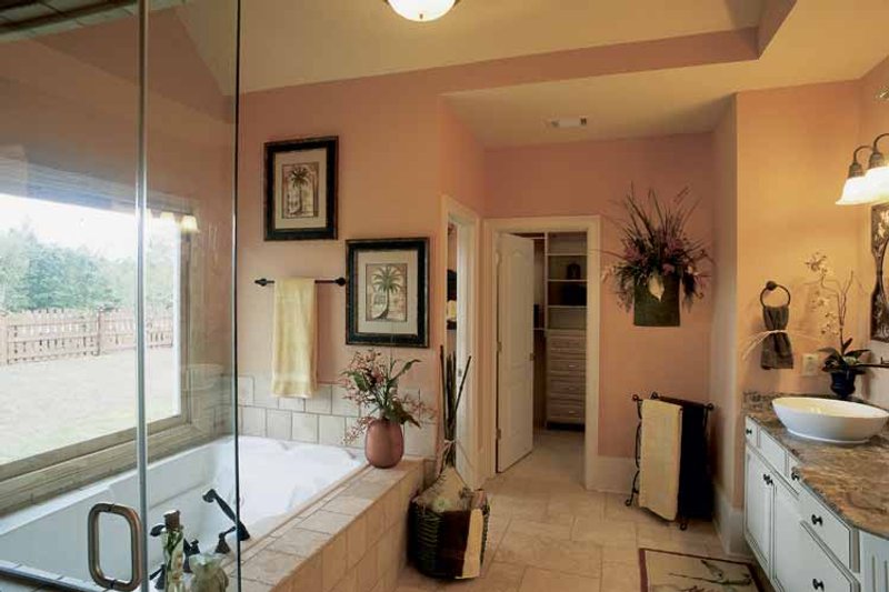 House Blueprint - Interior - Master Bathroom 1 for Country House Plan #927-854 - 4 bed, 3.5 bath