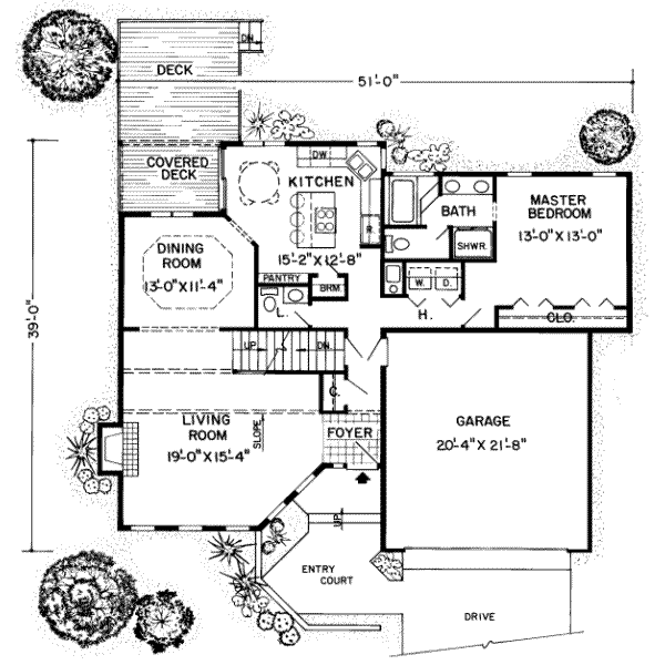 Modern Floor Plan - Main Floor Plan #312-253