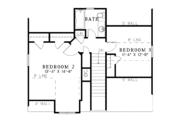 Country Style House Plan - 3 Beds 2 Baths 1397 Sq/Ft Plan #17-3286 