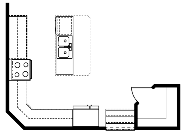 House Blueprint - Country Floor Plan - Other Floor Plan #950-4