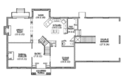 European Style House Plan - 2 Beds 2.5 Baths 2841 Sq/Ft Plan #5-192 