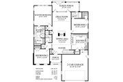 Traditional Style House Plan - 3 Beds 3 Baths 1684 Sq/Ft Plan #137-250 