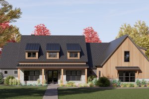 Farmhouse Exterior - Front Elevation Plan #1096-27