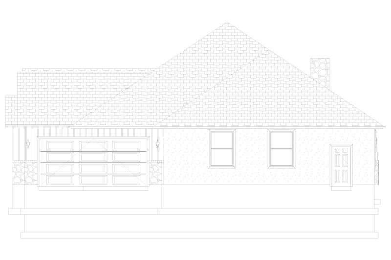 House Plan Design - Exterior - Other Elevation 1 for Traditional House Plan #1060-141 - 3 bed, 2.5 bath