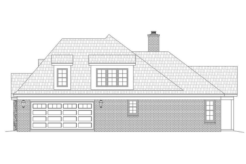 Dream House Plan - Exterior - Other Elevation 1 for European House Plan #932-5 - 4 bed, 3.5 bath